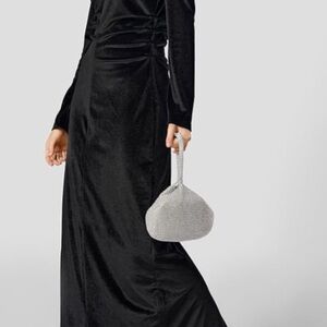 Amazon silver jewel handbag